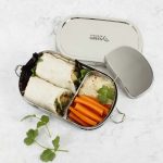 Nestisbox, sporöskjulaga, úr riðfríu stáli - Kangra