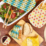 Beebee Wraps...náttúrulegar matvælaumbúðir úr býflugnavaxi... Túlipanamynstur - 3 stærðir í pakka ( lítil, miðstærð og stór) eru ný vara