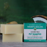 Lífræn gæludýrasápa, Creamy coconut milk - rakagefandi, - VEGAN