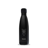 Qwetch Flaska úr einangruðu, riðfríu stáli, special edition  - All Black Fox - 500 ml 🦊