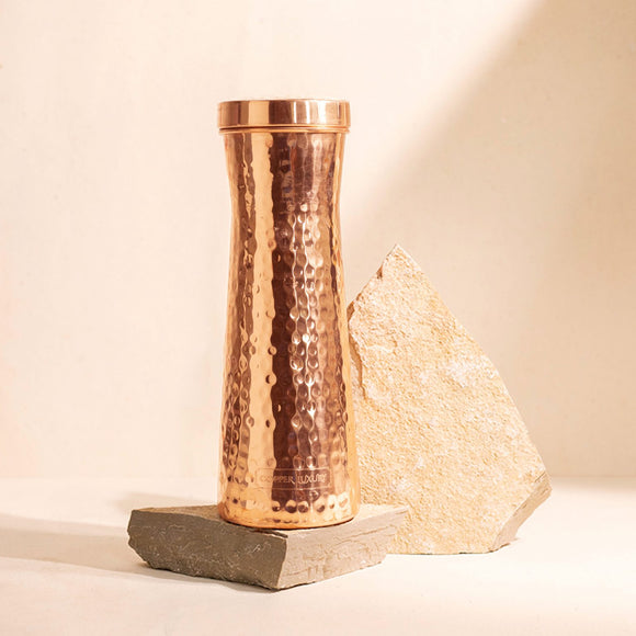 Stílhrein handgerð lúxuskarafla úr kopar - 1200 ML