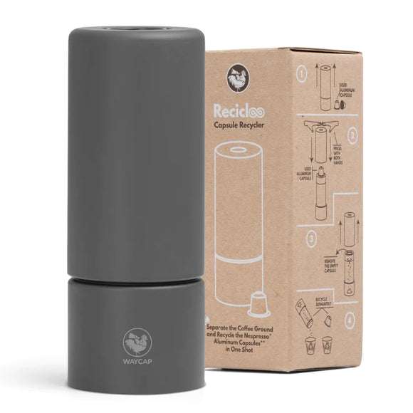 Recicloo - endurvinnslugaur fyrir notuð Nespresso ál hylki