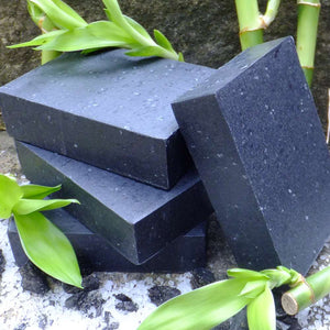 Lífrænt Sápustykki með Bamboo Charcoal