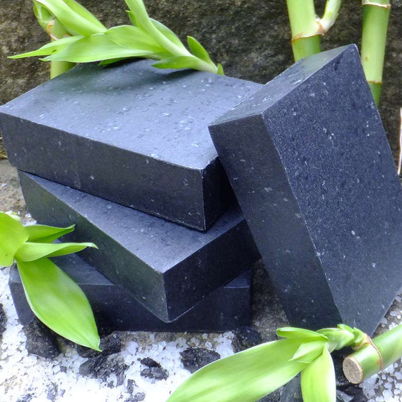Lífrænt Sápustykki með Bamboo Charcoal